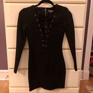 Fashion Nova black mini dress